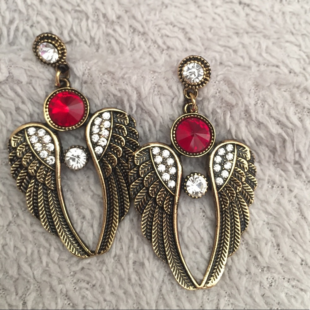 ANGEL WING EARRINGS